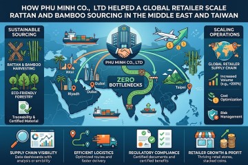 How Phu Minh Co., Ltd Helped a Global Retailer Scale Rattan and Bamboo Sourcing in the Middle East and Taiwan